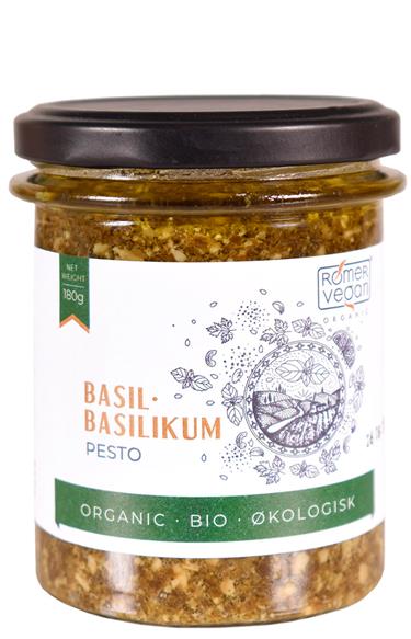 Basilikumpesto 180 g. Økologisk
